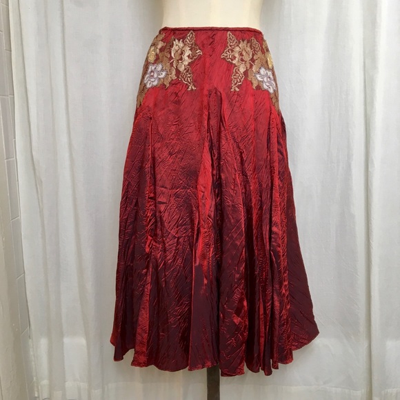 Free People Dresses & Skirts - Free People silk skirt